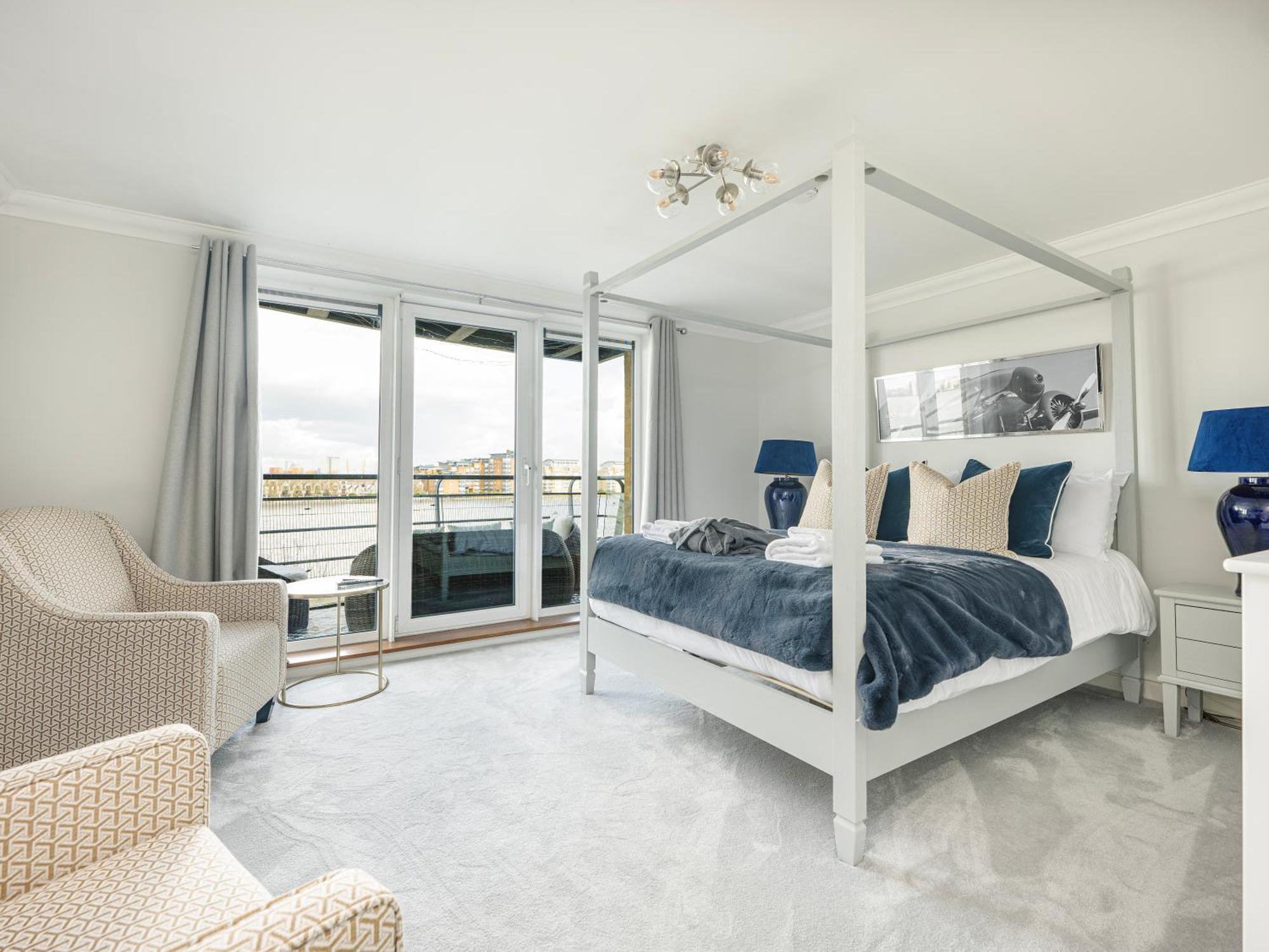 The View Greenwich - Luxury River Thames Apartment Londen Buitenkant foto