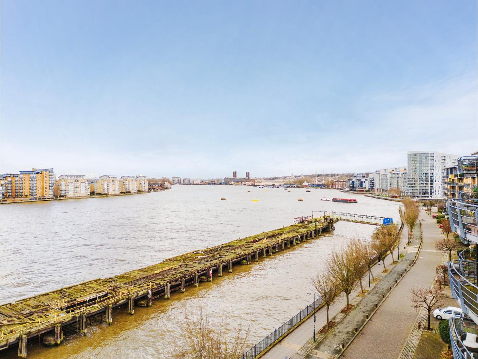 The View Greenwich - Luxury River Thames Apartment Londen Buitenkant foto
